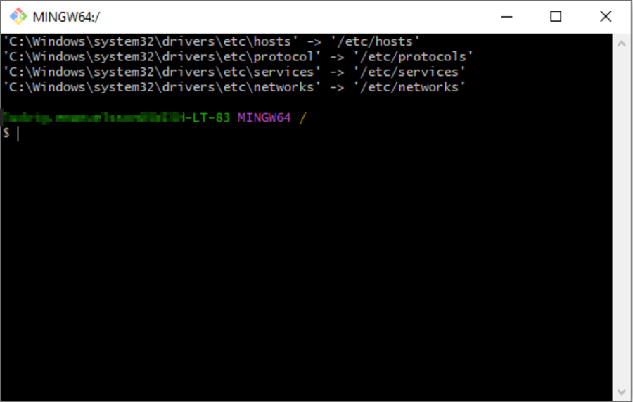 Command execution